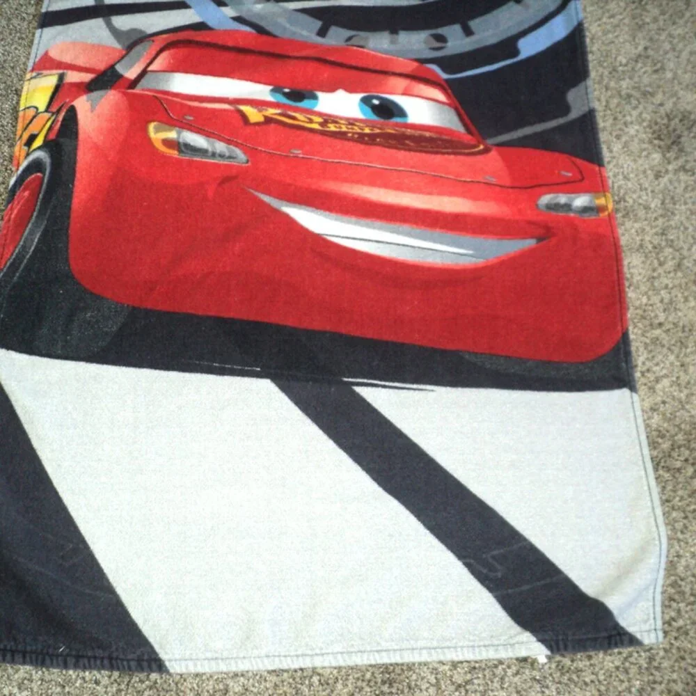Disney Cars Beach Towel Lightning McQueen Cars 3 